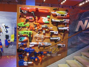 Nerf Blaster Wall New York Toy Fair 2018