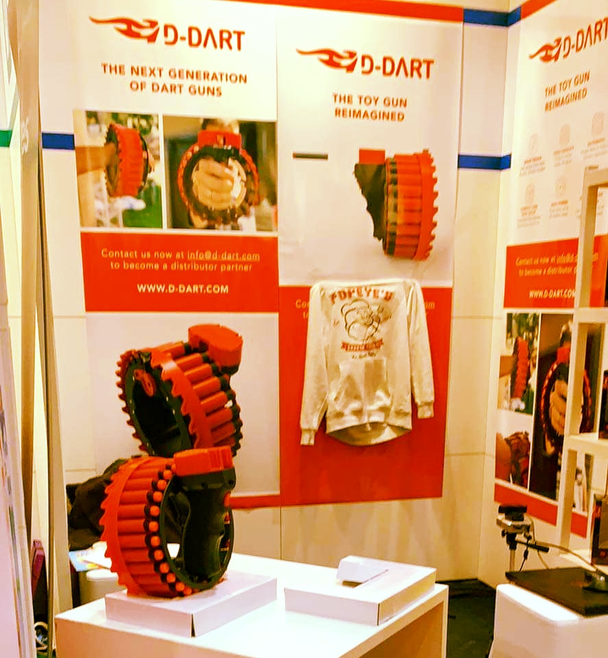 D-Dart Toy blaster at German Toy Fair